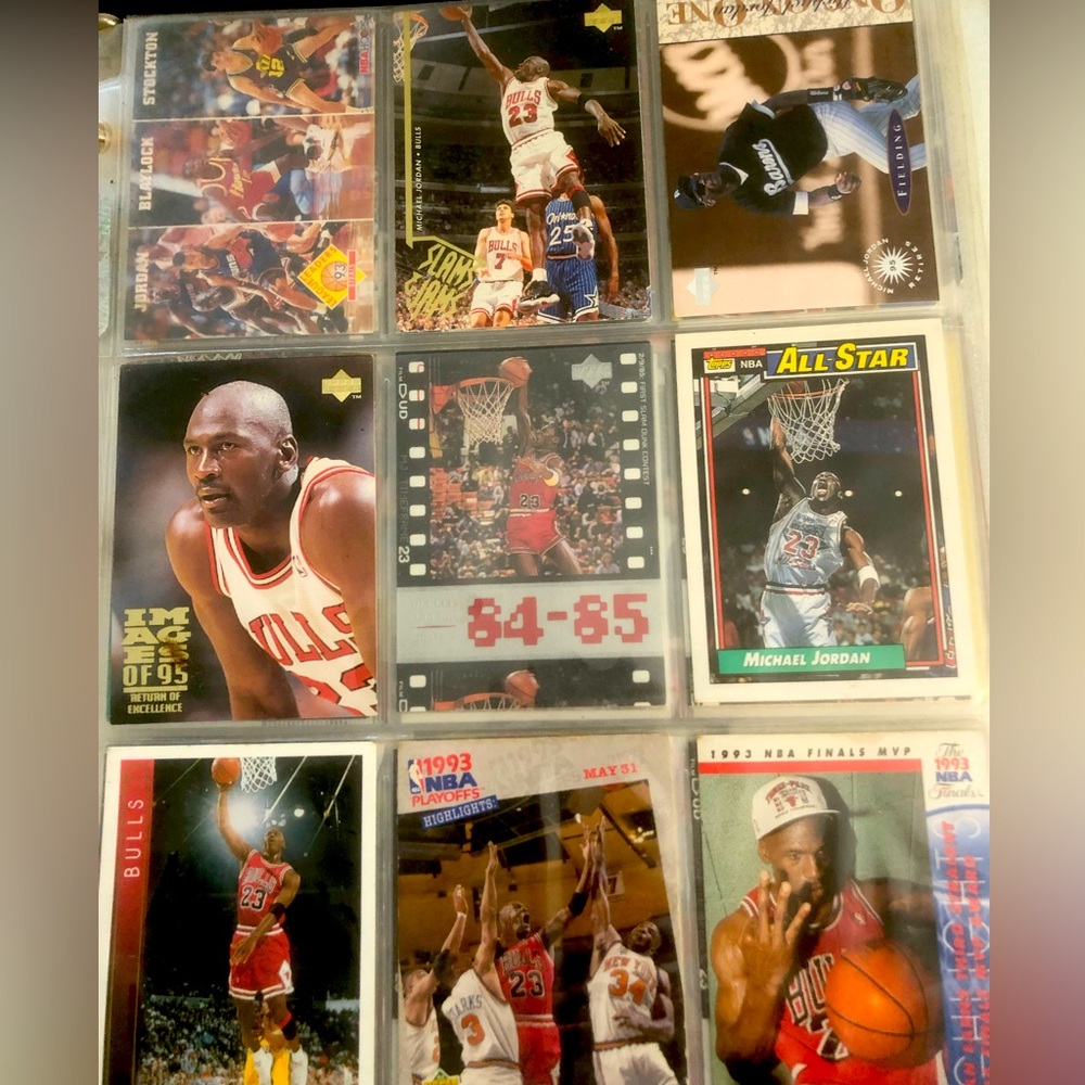 Michael Jordan Card Bundle very good condition.